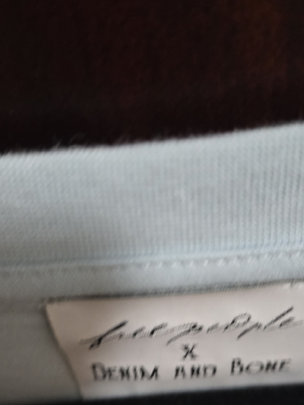 Free People Light Blue Ski Apres Graphic Tee shirt - Picture 9 of 10